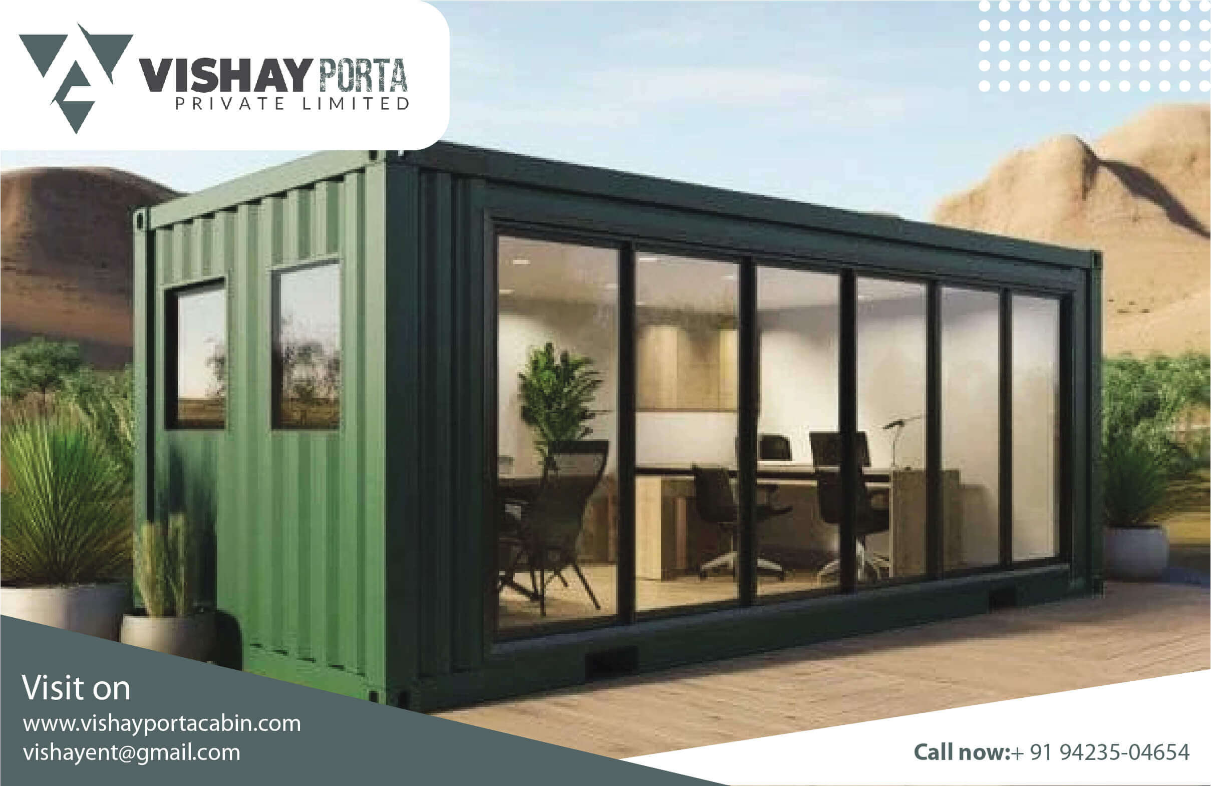 Vishay Porta Cabins: Your Trusted Partner for Quality Portable Cabins and Solutions Vishay Porta Cabins: Your Trusted Partner for Quality Portable Cabins and Solutions