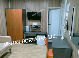 Interior of Portable Cabin